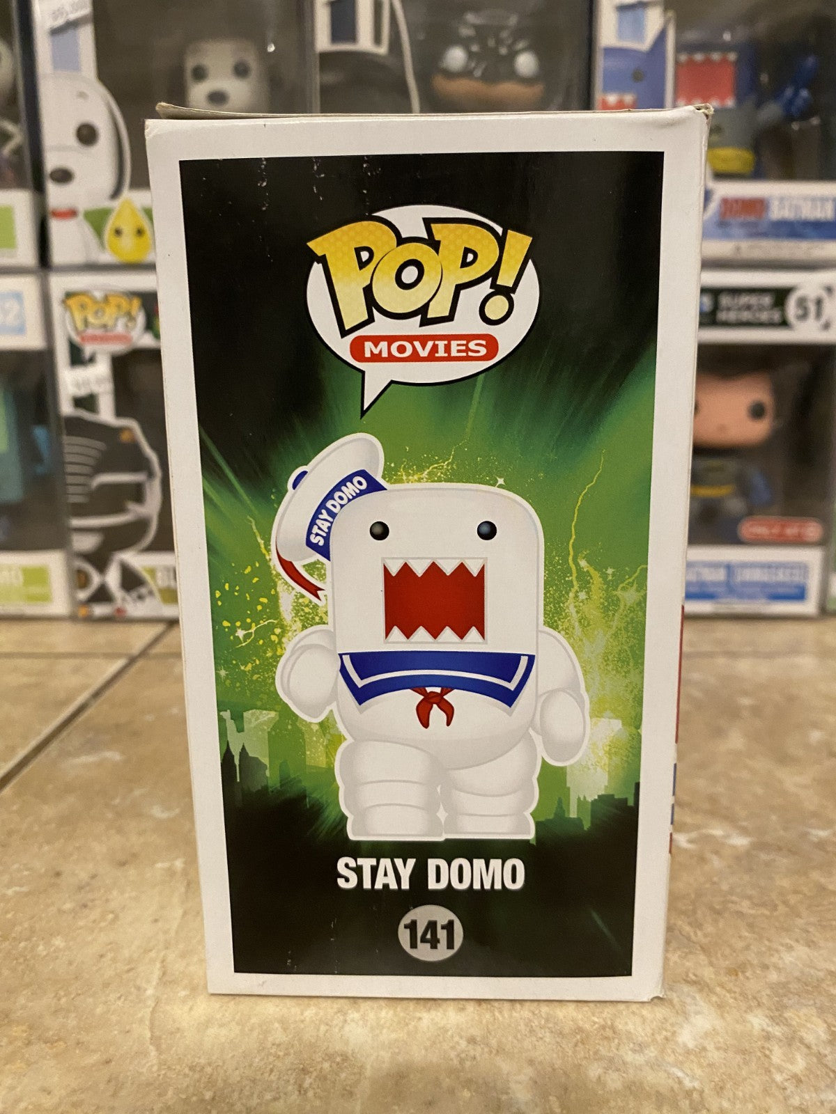 Funko Pop! Ghostbusters - Domo (as Stay Puft Marshmallow Man) #141 w Protector