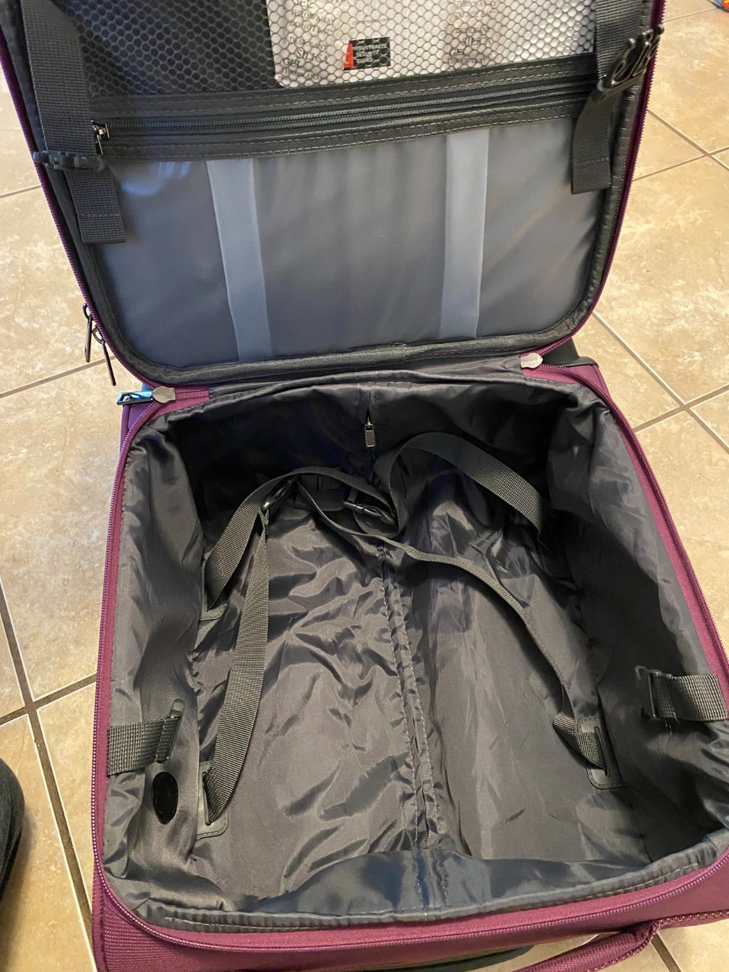 Underseater Carry-On Luggage Airline Approved with Spinner Wheels, 16 Inch