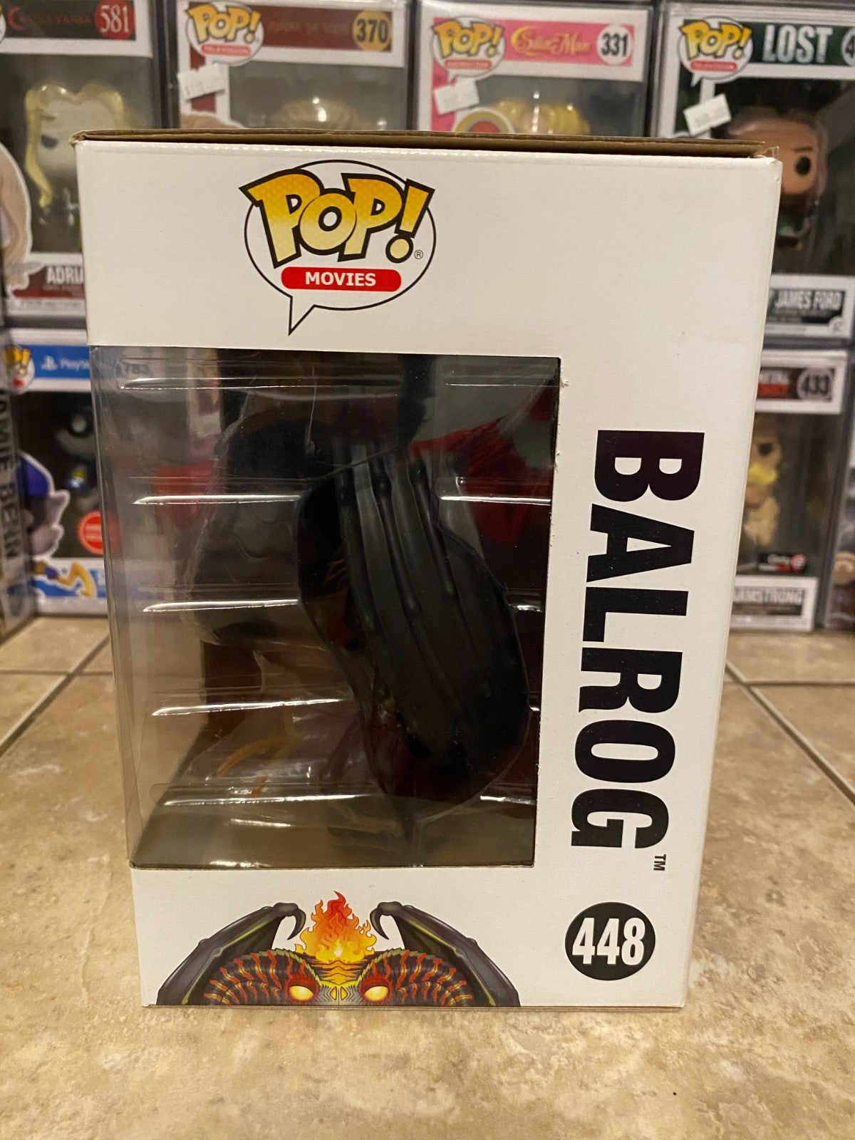 Funko Pop! Vinyl Super 6 in: The Lord of the Rings - Balrog #448