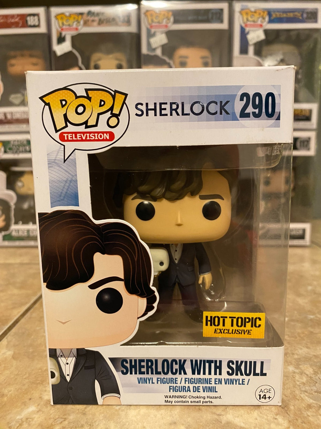 Funko Pop! Television - Sherlock Holmes (With Skull) #290 Hot Topic Exclusive