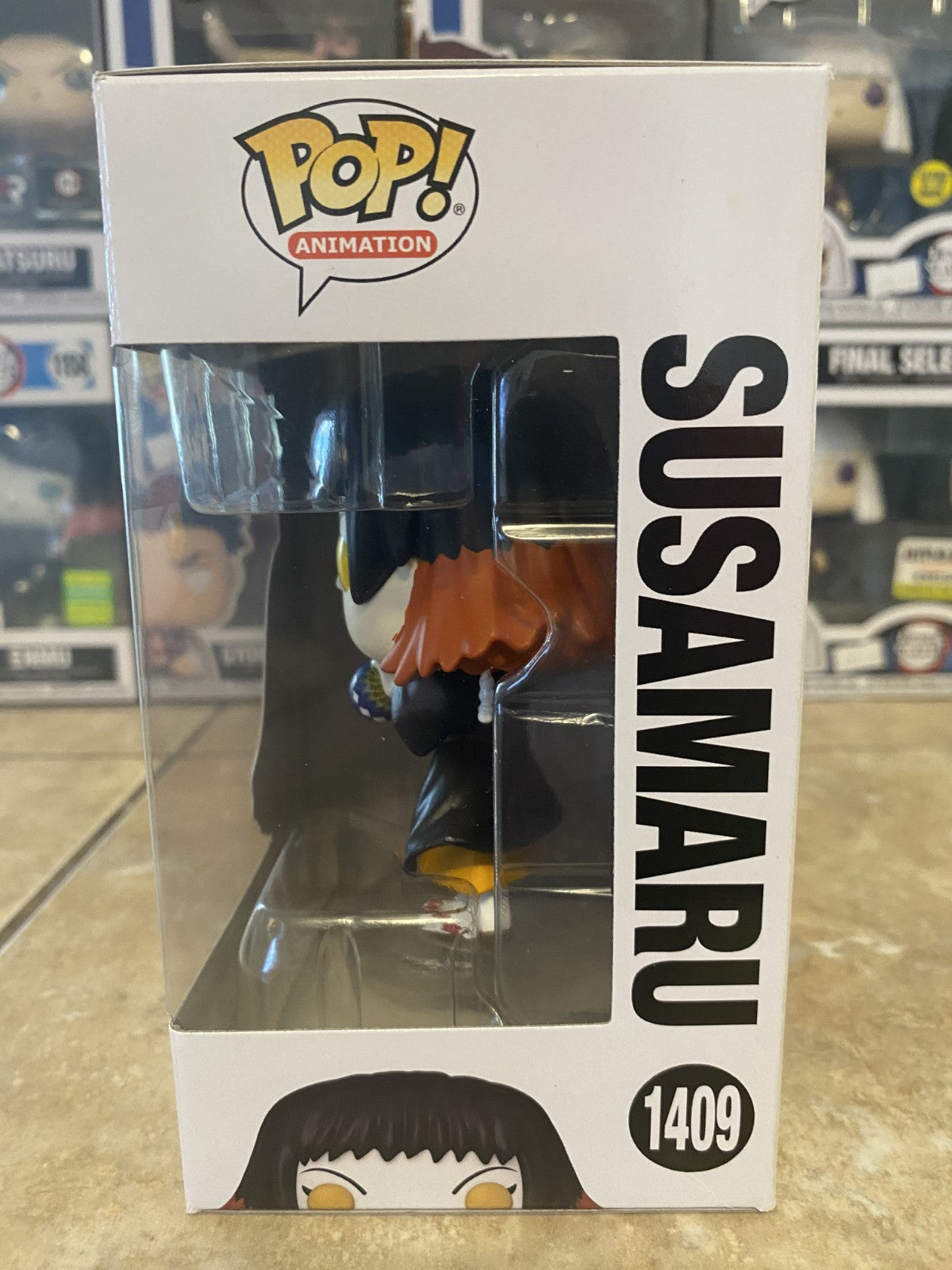 Funko Pop! Demon Slayer #1409 Susamaru w/Box Protector