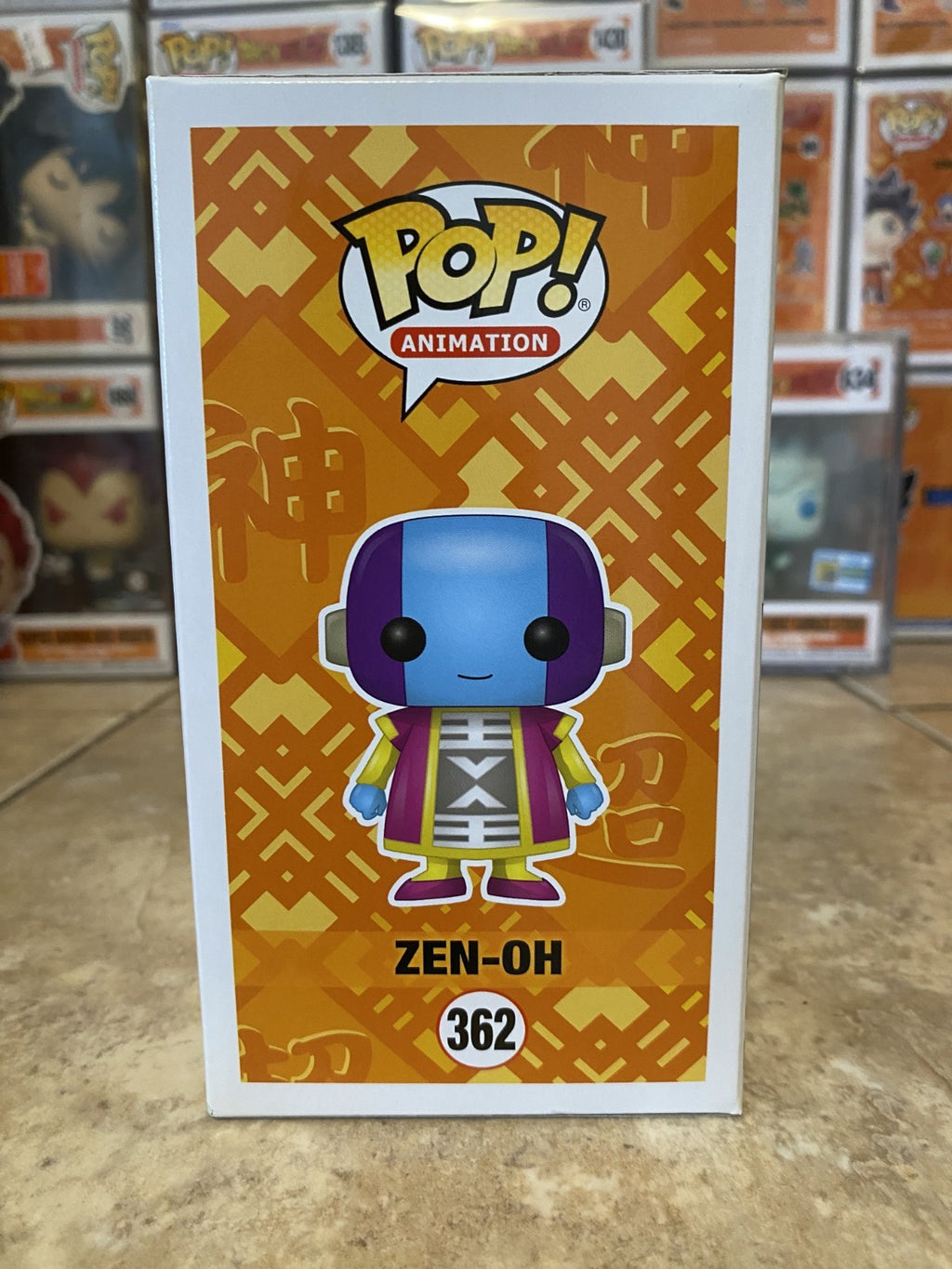 Funko Pop! Dragon Ball Z #342 Zen-Oh Galactic Toys Exclusive w Protector