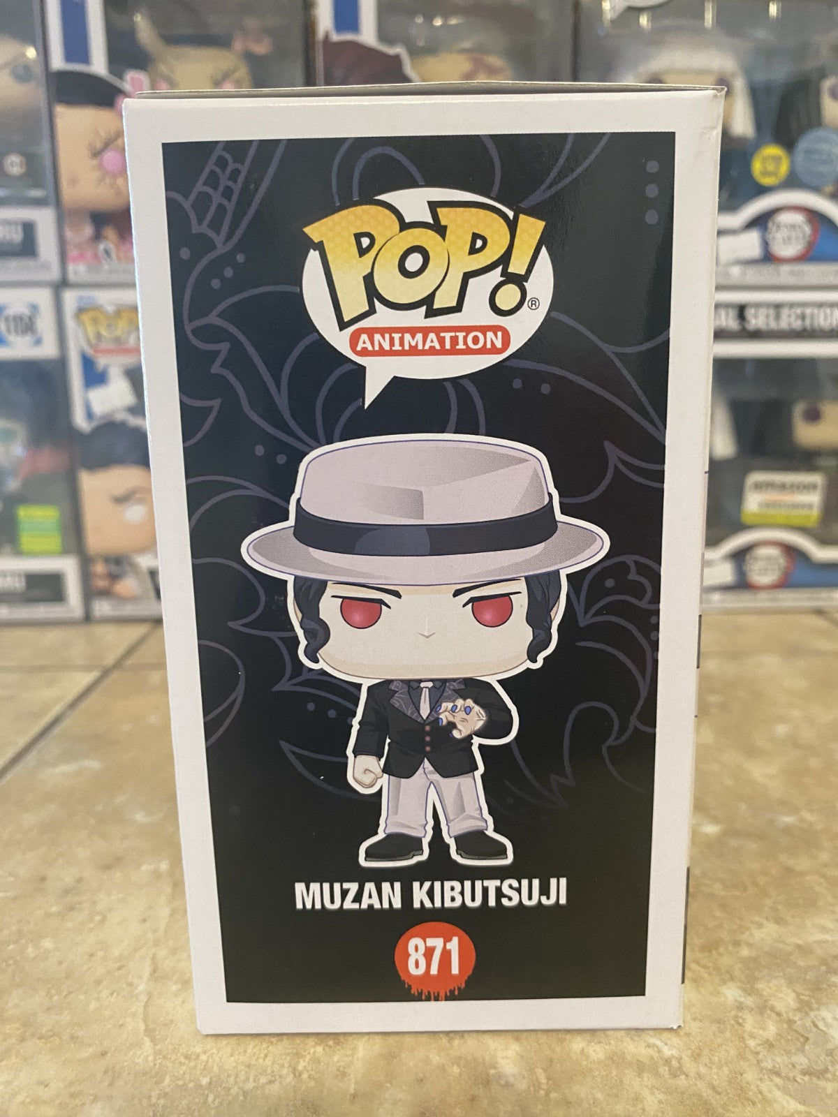 Funko Pop! Demon Slayer #871 Muzan Kibutsuji w/Box Protector