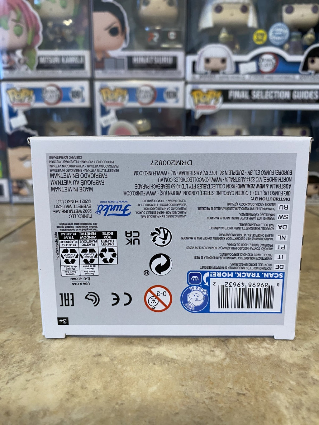 Funko Pop! Demon Slayer Tanjiro Kamado #867 Special Edition w/Box Protector