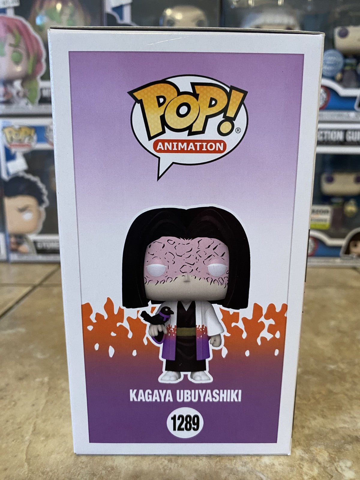 Funko Pop! Demon Slayer #1289 Kagaya Ubuyashiki Crunchy Roll Exc w/Box Protector