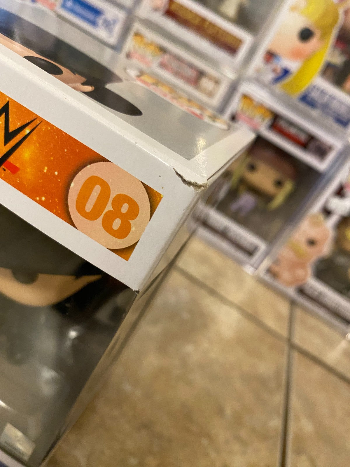 Funko Pop! Vinyl: WWE - Undertaker #08 With Pop Protector