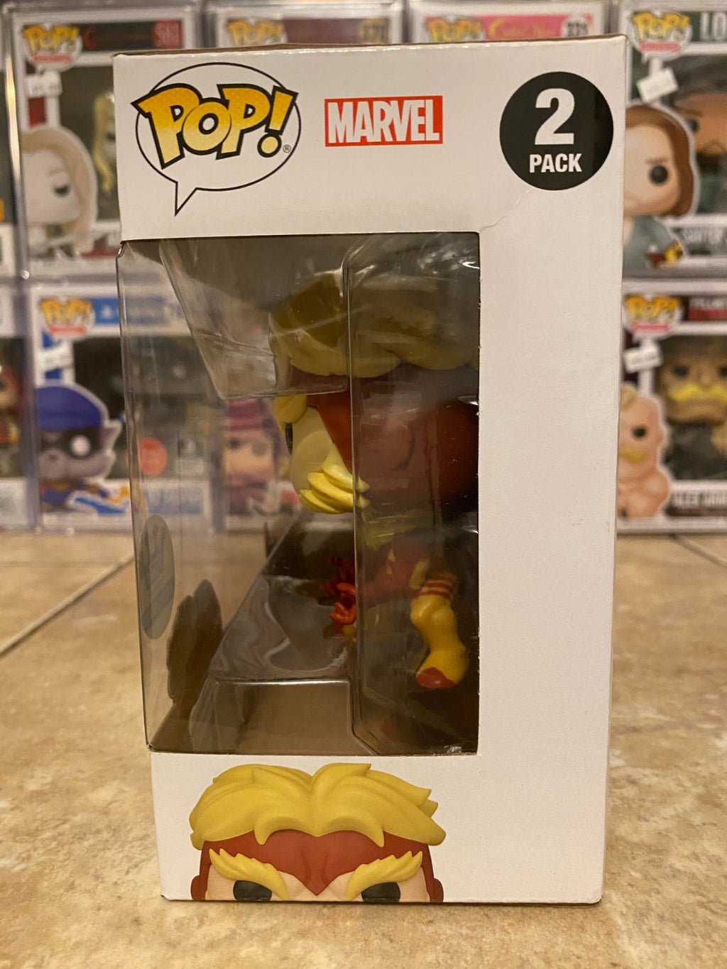 Funko Pop! Vinyl: Marvel - Wolverine & Sabretooth 2-Pack - Funko (Exclusive)