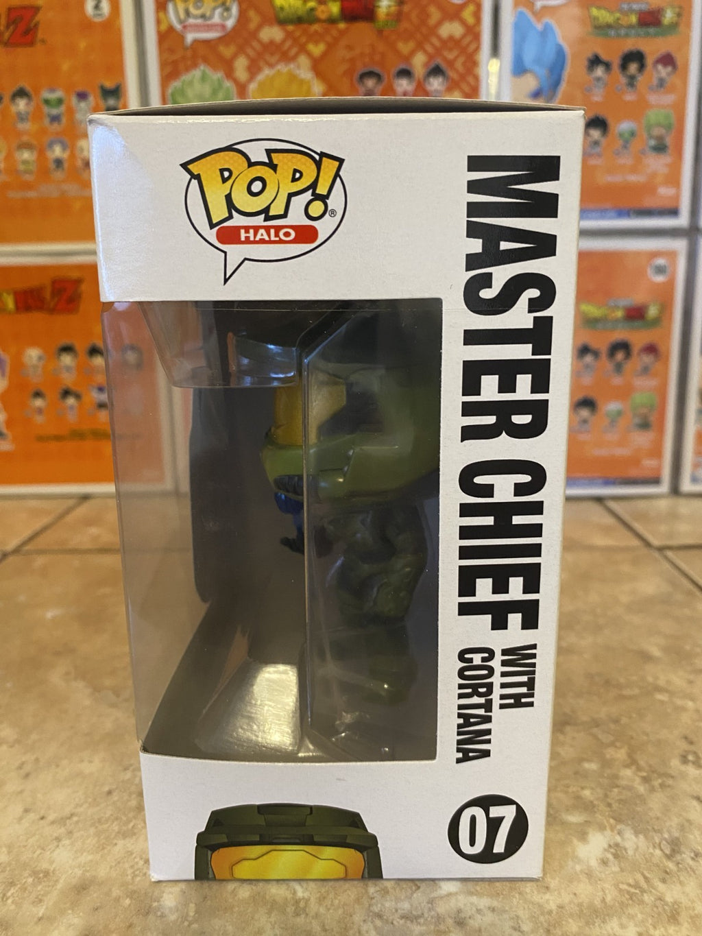 Funko Pop! Vinyl: Halo - #07 Master Chief with Cortana w Protector