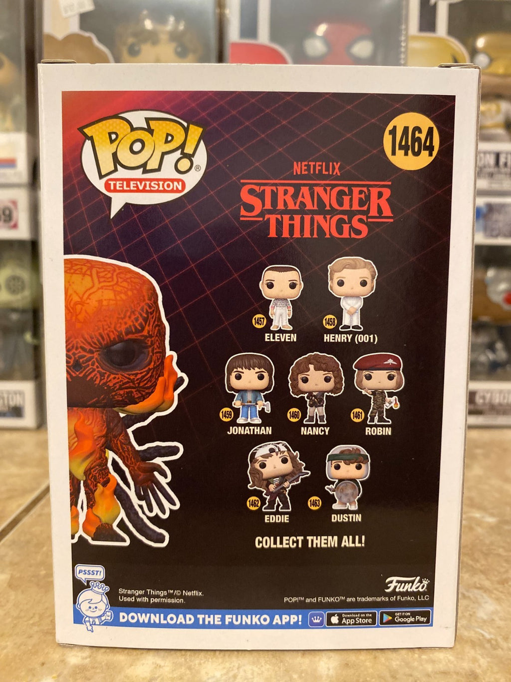 Funko Pop! Stranger Things - Vecna (Glow) - Hot Topic (Exclusive) w Protector