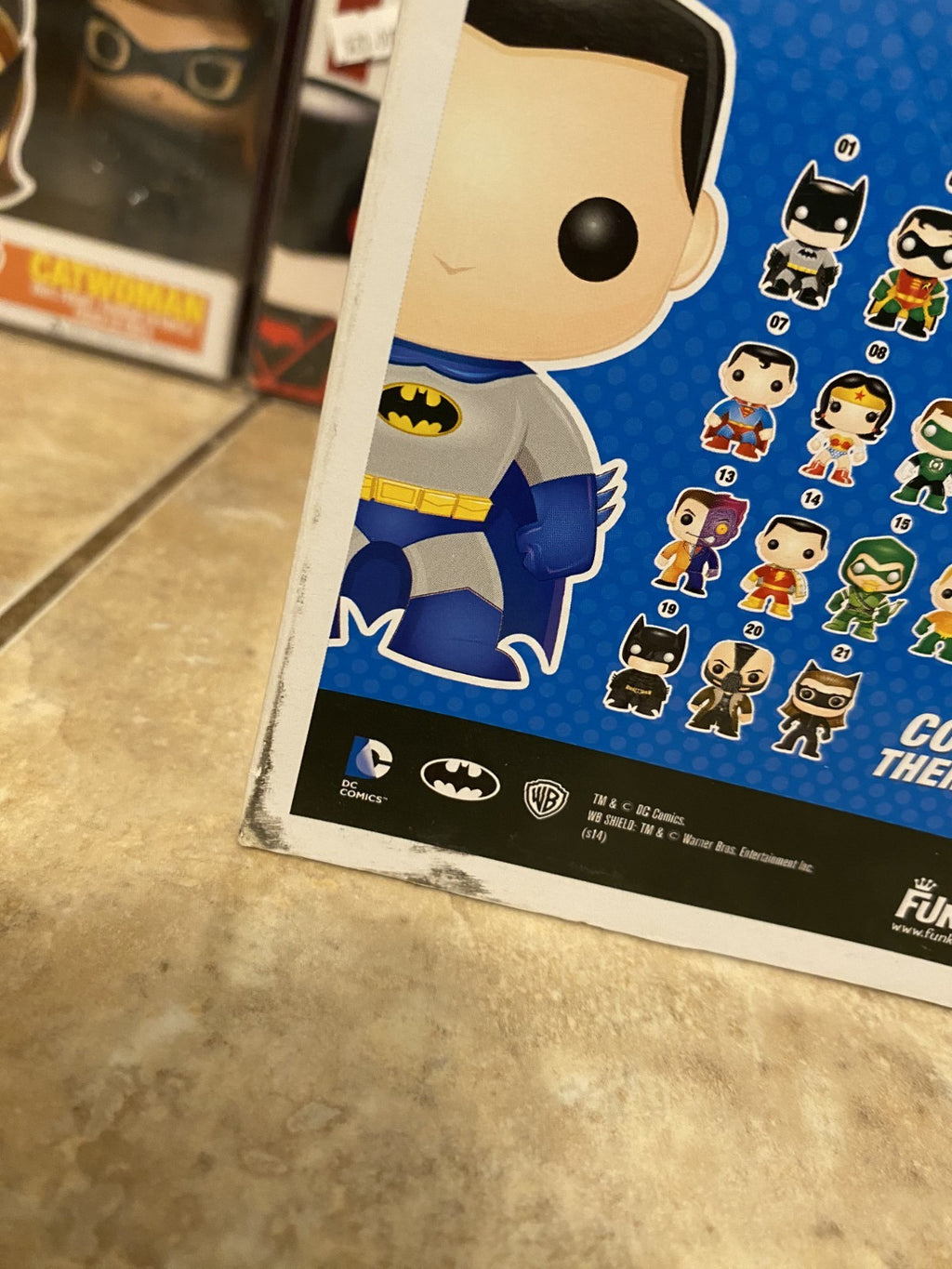Funko Pop! Batman #51 (Unmasked) Target Exclusive w/Box Protector
