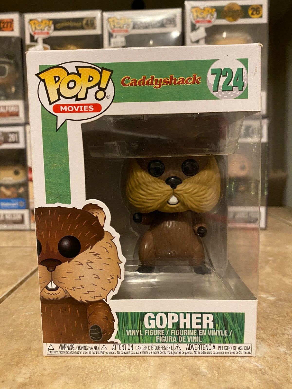 Funko Pop! Vinyl: Gopher #724 Caddyshack Movies Collectible Figure