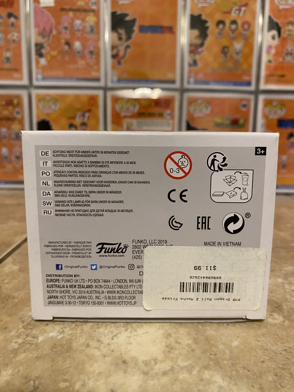 Funko Pop! Animation: Dragon Ball Z #705 Mecha Frieza w Protector