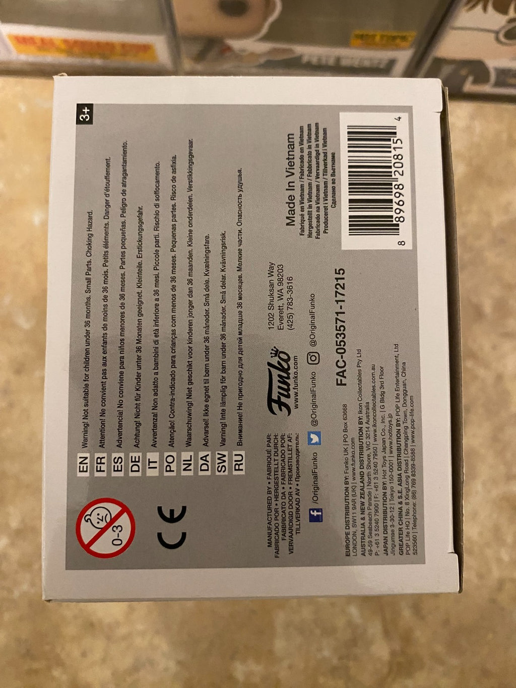 Funko Pop Marvel Thor Ragnarok Hulk 253 (2017 Fall Con) Vinyl Figure w Protector