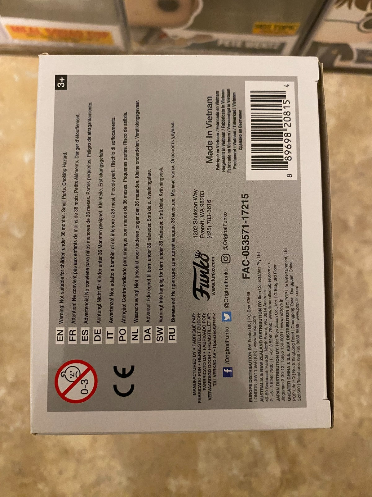 Funko Pop Marvel Thor Ragnarok Hulk 253 (2017 Fall Con) Vinyl Figure w Protector