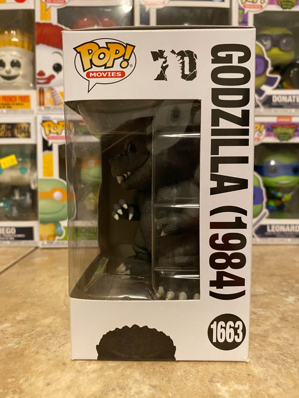 Funko Pop! Vinyl: Godzilla - Godzilla (1984) #1663 w Protector