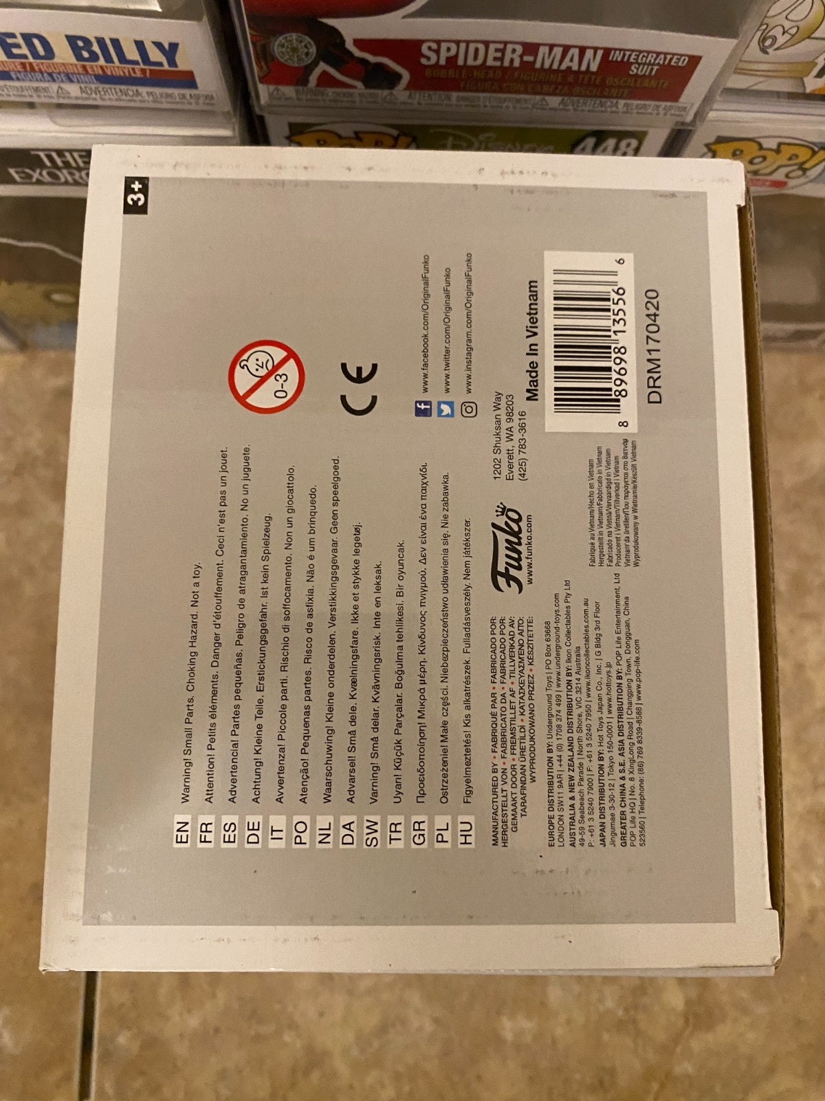 FUNKO POP MOVIES #448 The Lord of The Rings Balrog 6" Vinyl Figure NIB