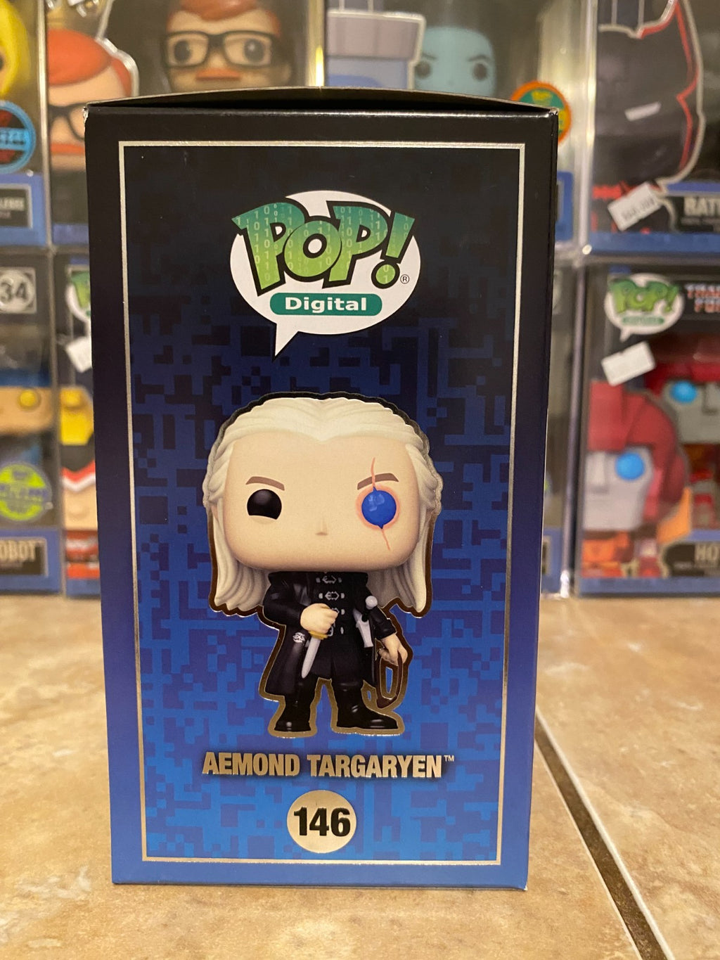 Funko Pop Digital ~ House of the Dragon Aemond Targaryen #146 Legendary ~ LE