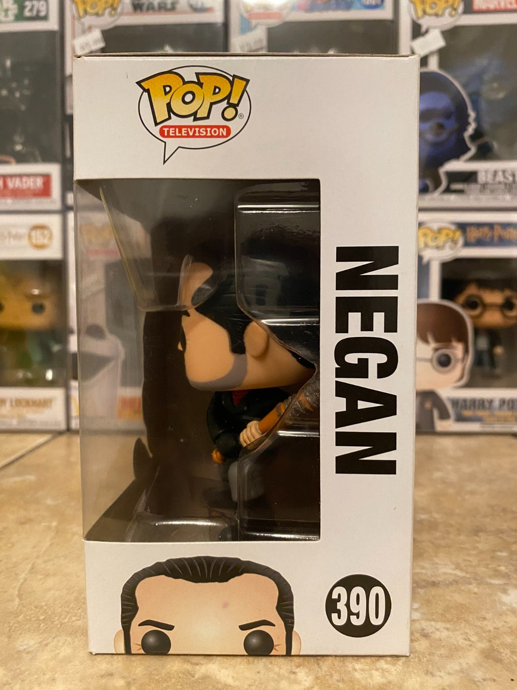 Vaulted Funko Pop! Vinyl: The Walking Dead - Negan #390 w Soft Protector