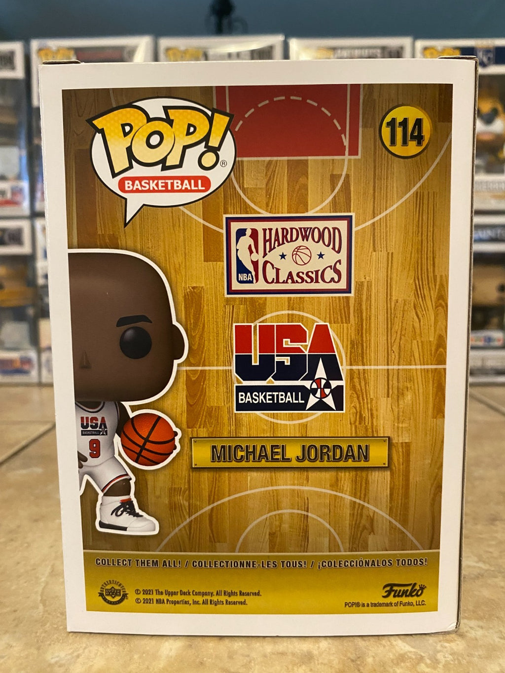 Funko Pop! Vinyl: Michael Jordan - Target (Exclusive) #114 w Protector