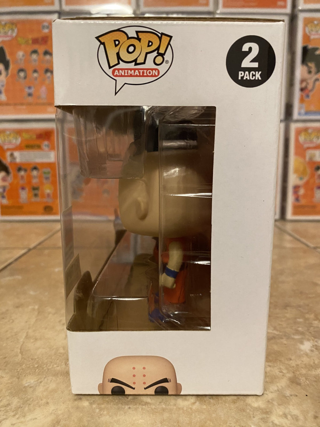 Funko Pop! Dragon Ball - Goku & Krillin 2 Pack Anime Expo Hot Topic Exclusive
