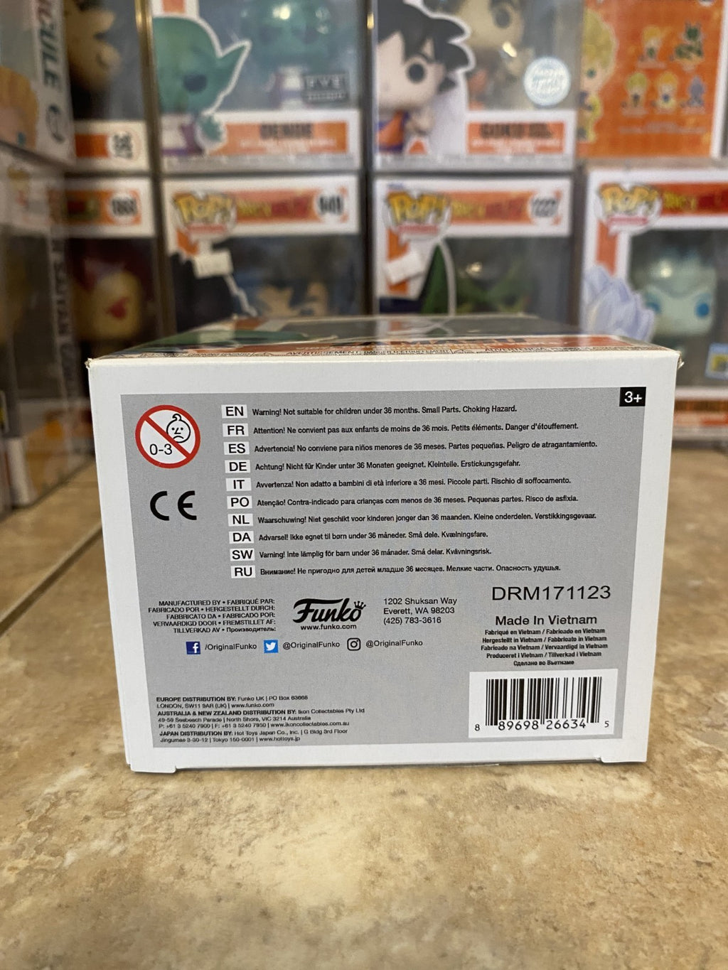 Funko Pop! Dragon Ball Z #316 Zamasu GITD w Protector