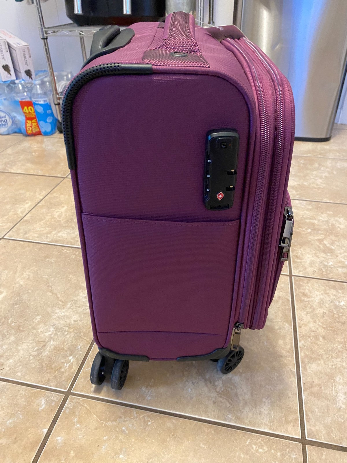 Underseater Carry-On Luggage Airline Approved with Spinner Wheels, 16 Inch