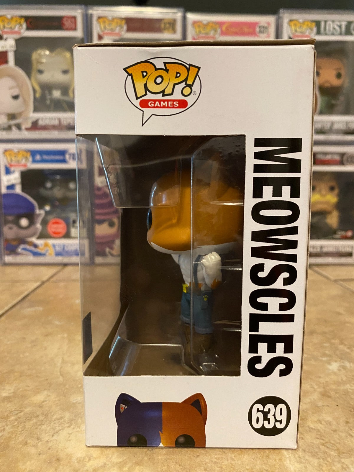 Funko Pop! Games Fortnite Meowscles #639 w Protector