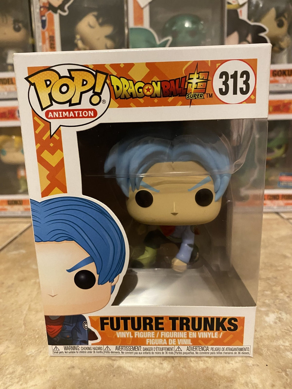 Funko Pop! Animation: Dragon Ball Super #313 Future Trunks w Protector