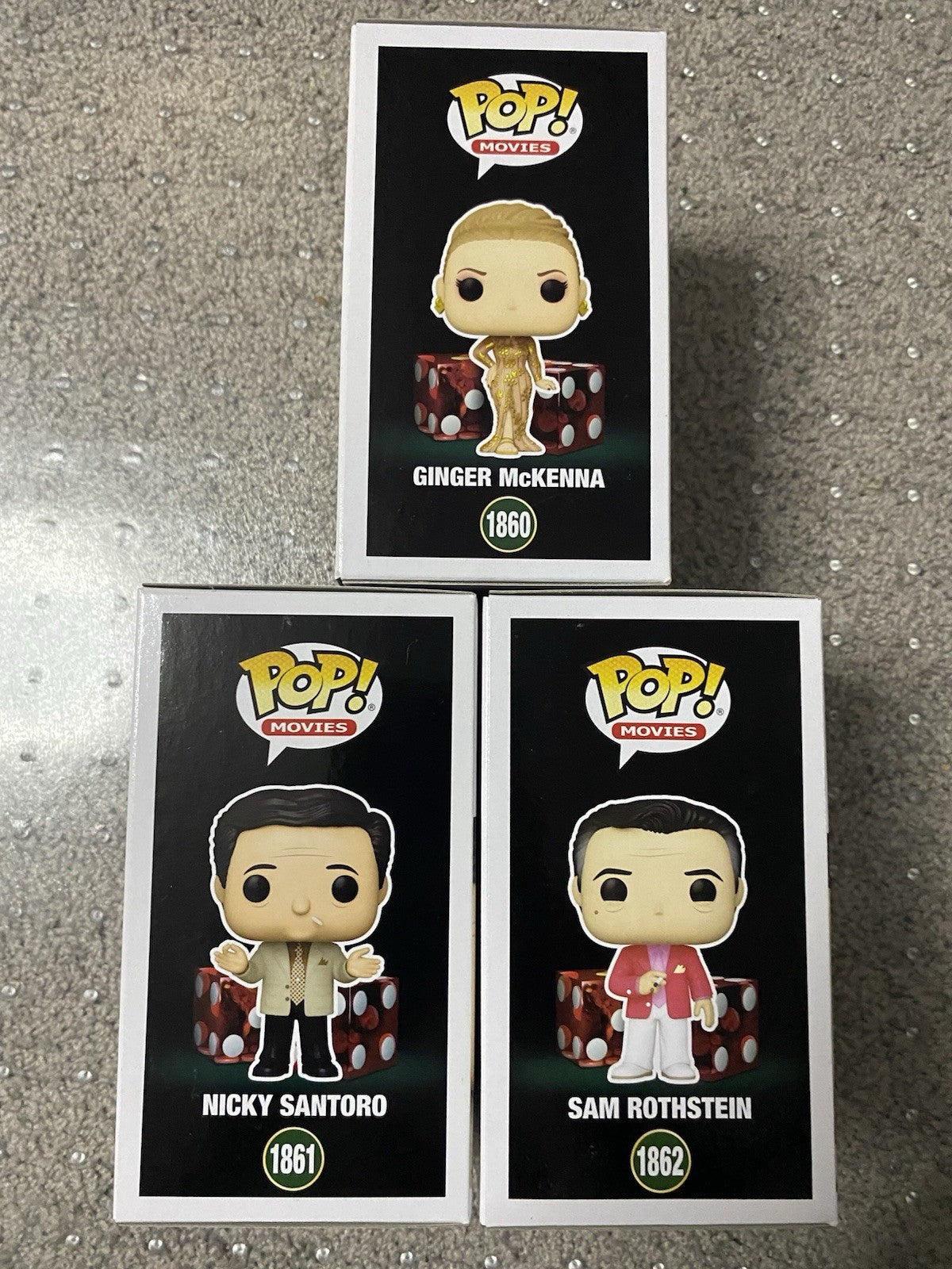 Casino Funko Pop! Movies Complete Set (3)