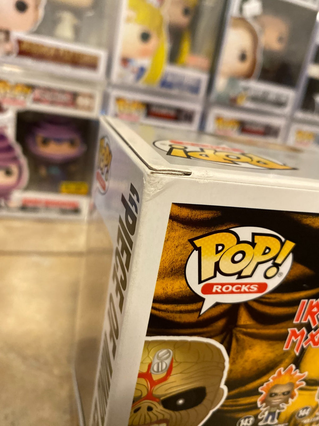 Funko Pop! Vinyl: Piece of Mind Eddie #146 w Protector