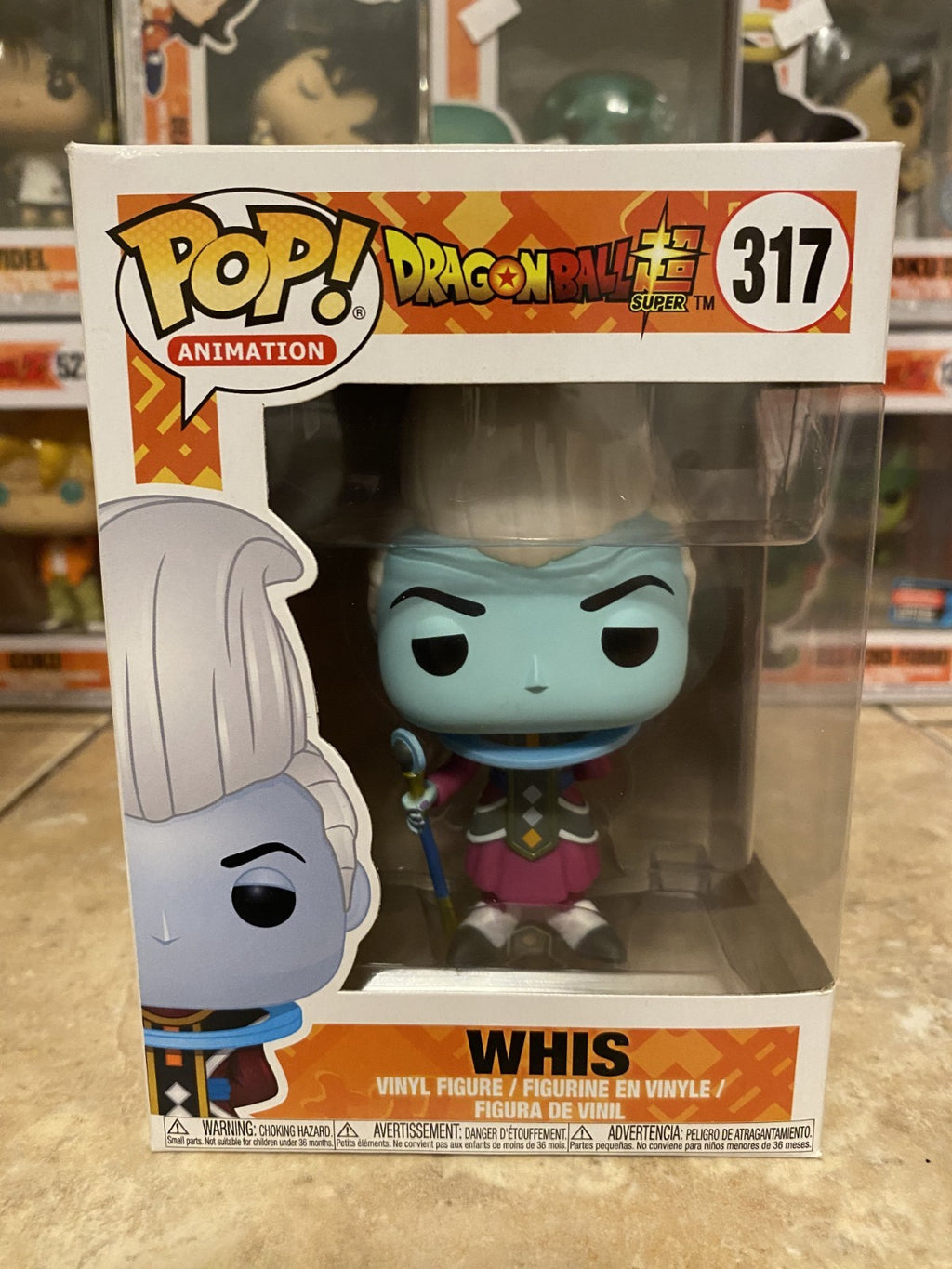 Funko Pop! Animation: Dragon Ball Z #317 Whis w Protector