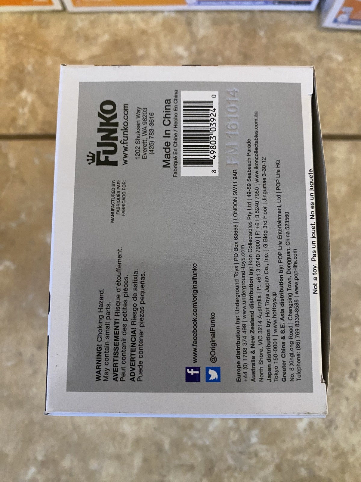 Funko Pop! WWE: Undertaker #09 w/Box Protector