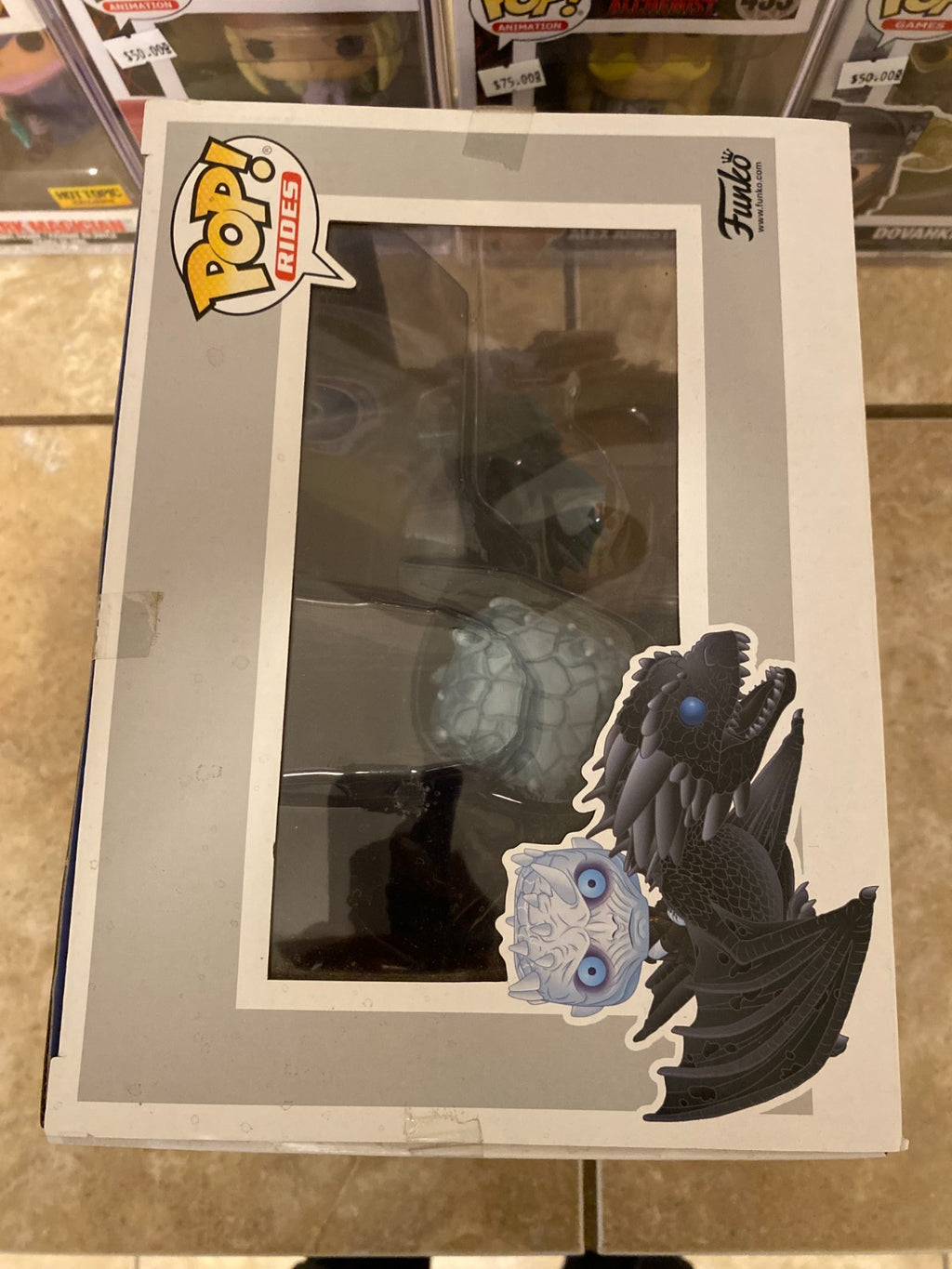 Funko Pop! Rides: Game of Thrones - Night King & Icy Viserion (Glows in the Dark