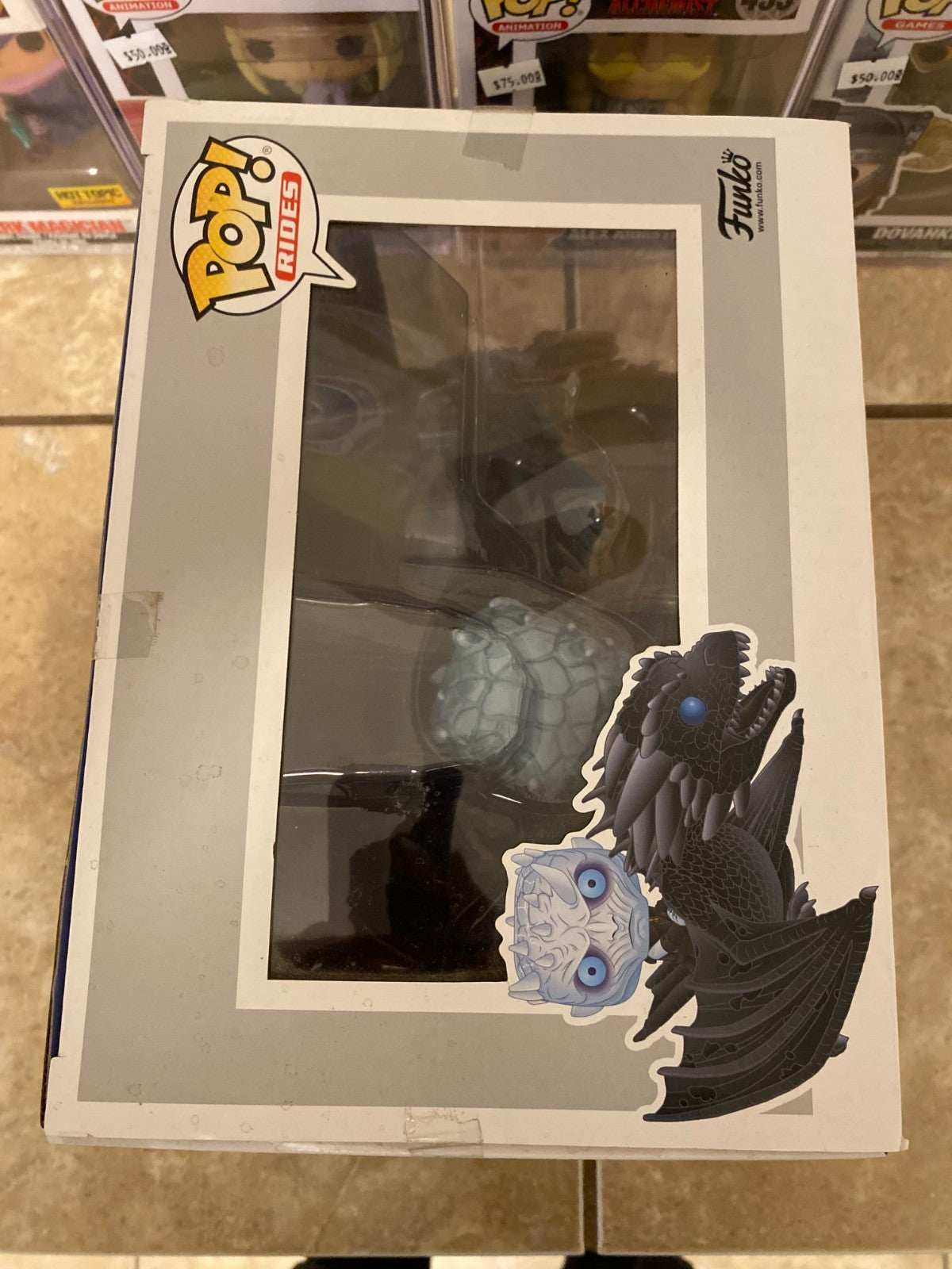 Funko Pop! Rides: Game of Thrones - Night King & Icy Viserion (Glows in the Dark