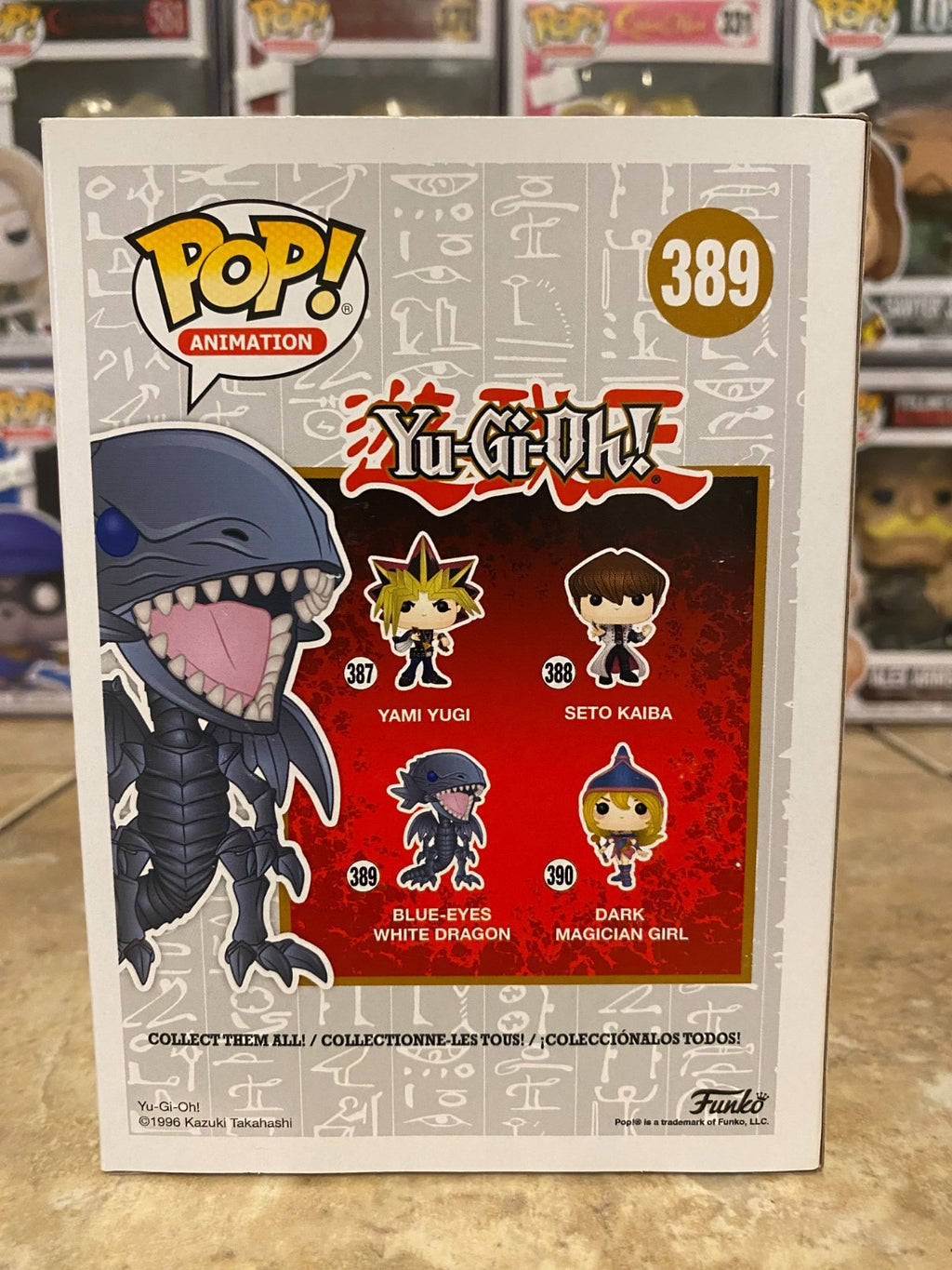 Funko Pop! Vinyl: Blue-Eyes White Dragon - Box Lunch Exclusive w Hard Protector