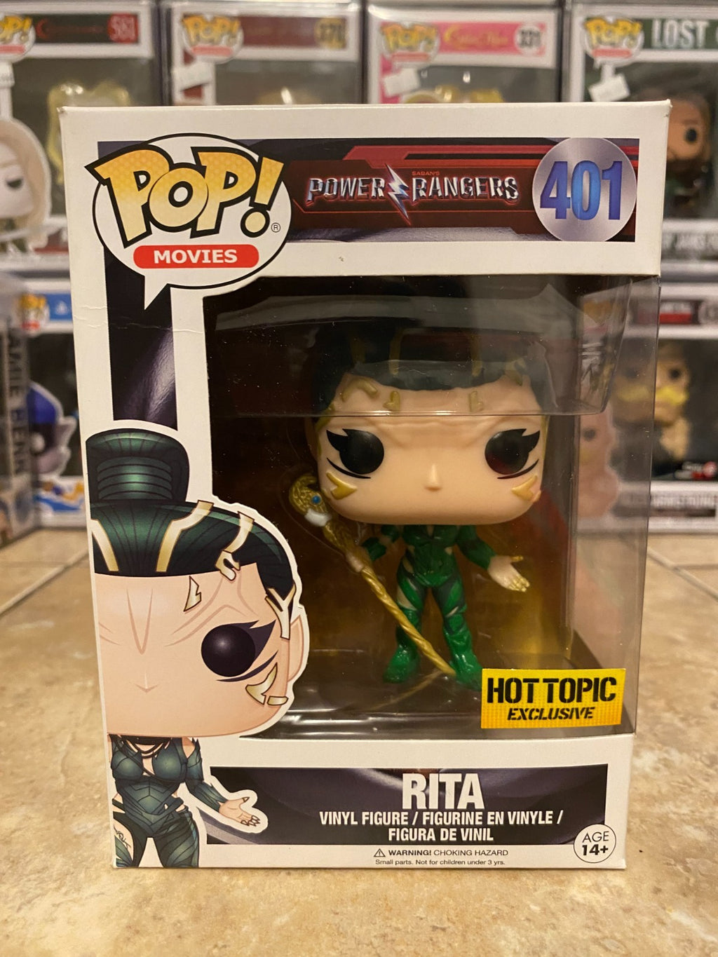 Funko Pop! Vinyl: Power Rangers - Rita Repulsa - Hot Topic (Exclusive) #401