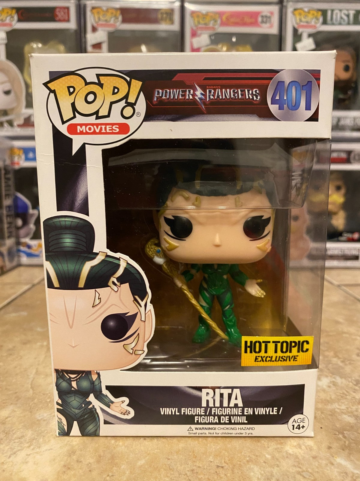 Funko Pop! Vinyl: Power Rangers - Rita Repulsa - Hot Topic (Exclusive) #401