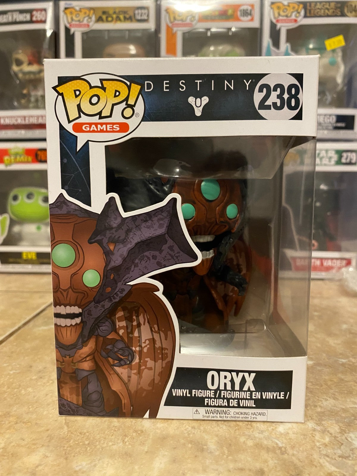 Funko Pop! Games Destiny Oryx Vinyl Figure #238 w Protector