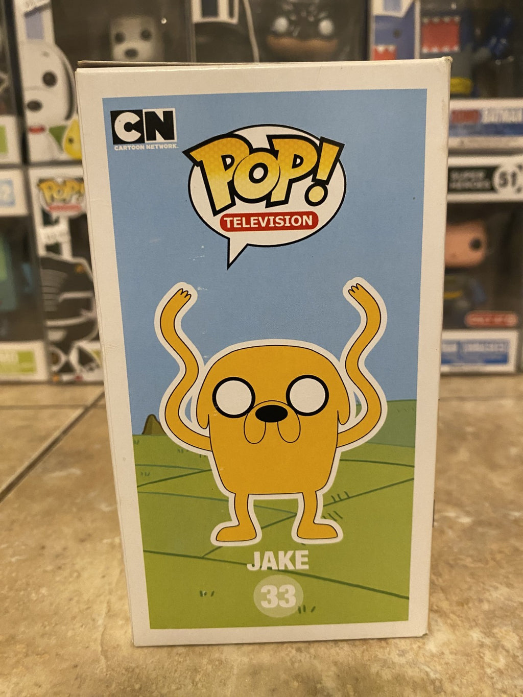 Funko Pop! Vinyl: Adventure Time - Jake the Dog #33 w/Box Protector