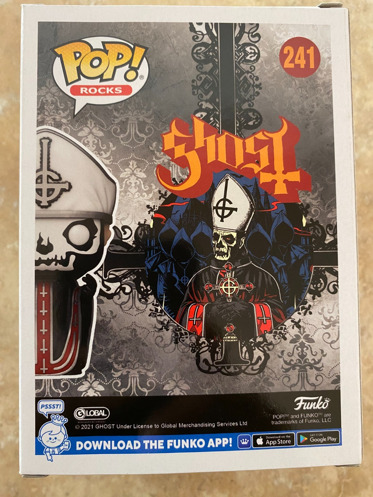 Funko Pop! Vinyl: Papa Emeritus - Hot Topic (HT) (Exclusive) #241