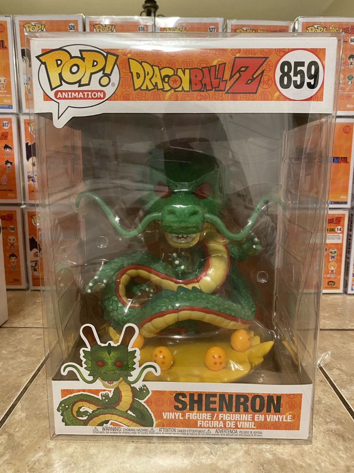 Funko Pop!  Dragon Ball Z - #859 10" Super-Sized Shenron w Plastic Protector