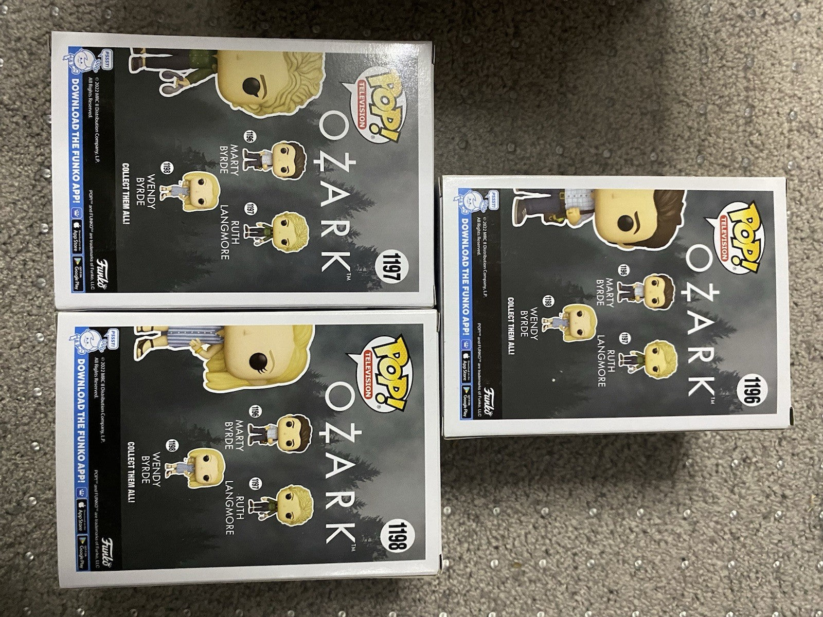 Funko POP! - Ozark - Marty & Wendy Byrde Ruth Langmore - Set Of 3 #1196-1198