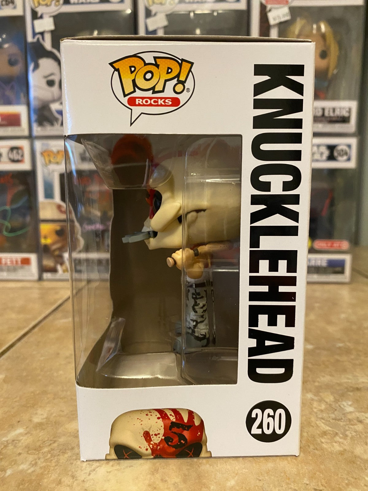 Funko Pop! Rocks Five Finger Death Punch Knucklehead #260 with Protector