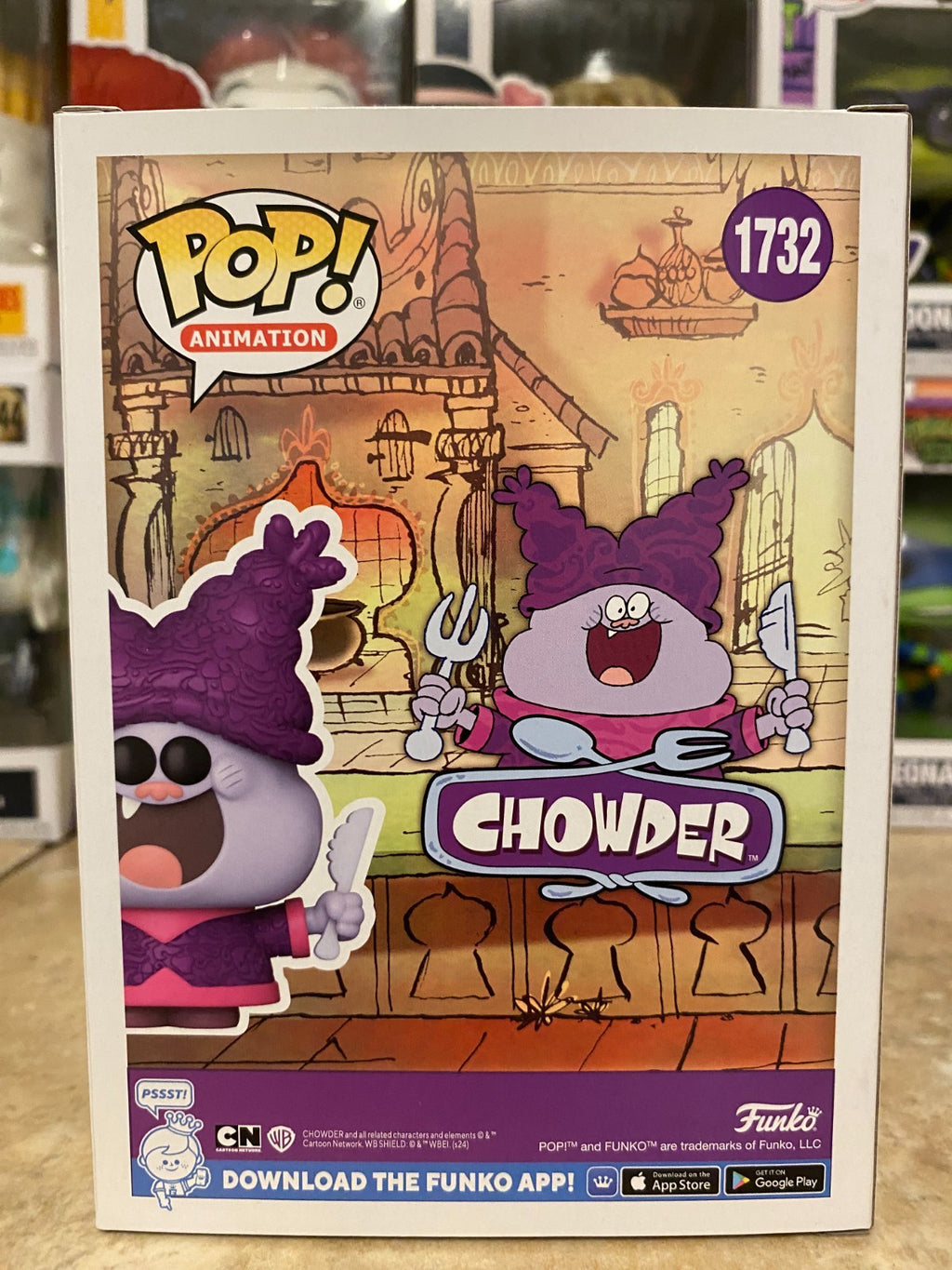 Funko Pop Animation Chowder #1732 – Funko Shop Exclusive w Protector