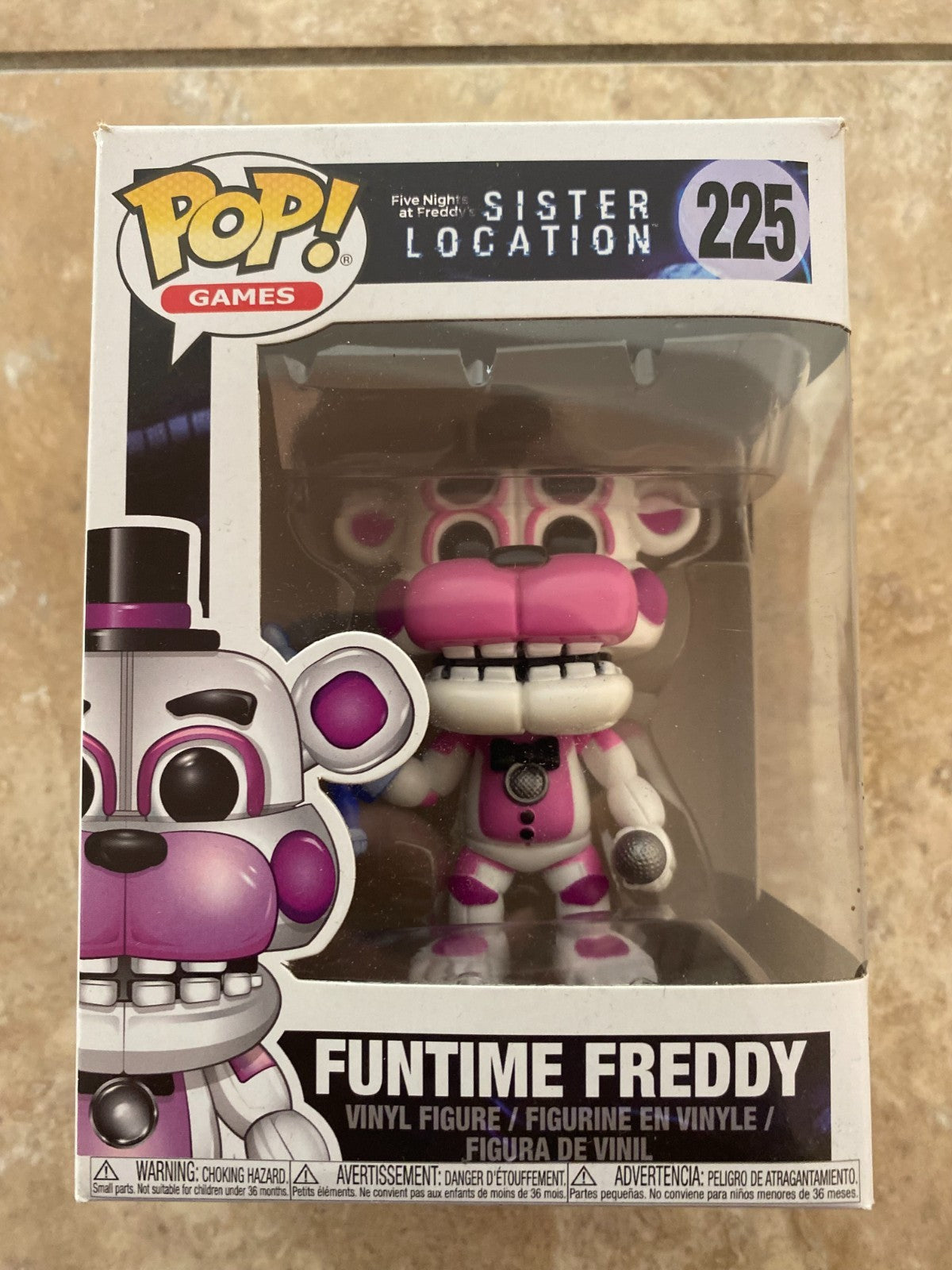 Funko Pop! Vinyl: Five Nights at Freddy's - Funtime Freddy #225