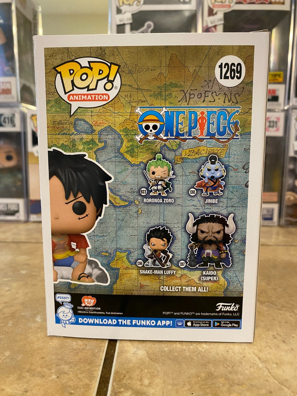 Funko Pop! Vinyl: One Piece Luffy Gear Two #1269 Chase w Protector