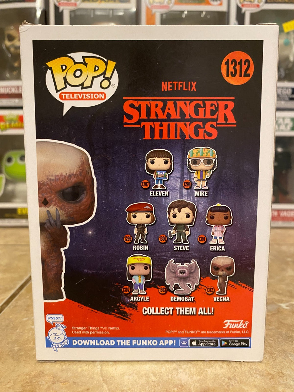 FUNKO Pop! • Stranger Things S4: VECNA #1312 • w/Protector