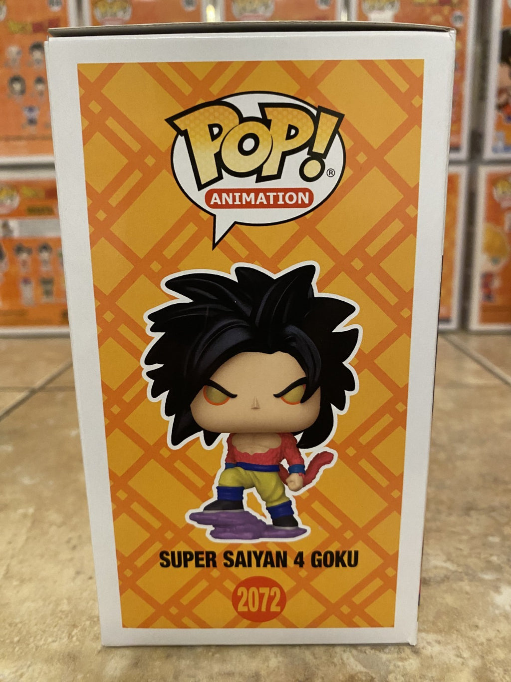 Funko Pop! Animation: Dragon Ball GT - #2072 Super Saiyan 4 Goku w Protector