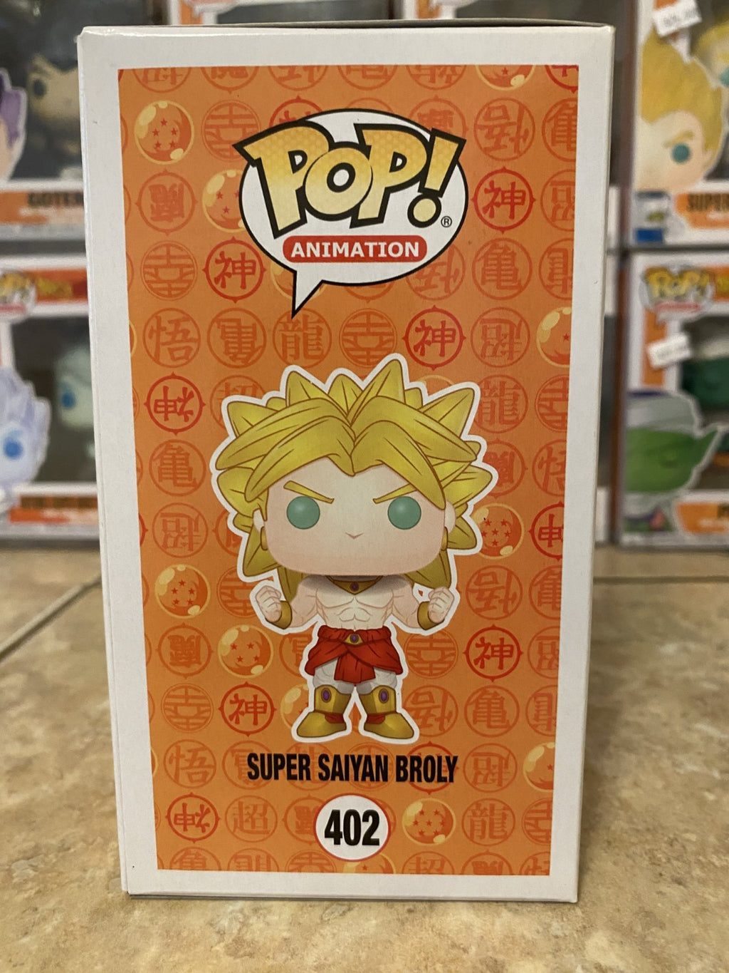 Funko Pop! Dragon Ball Z #402 Super Saiyan Broly 2018 SC Exclusive w Protector
