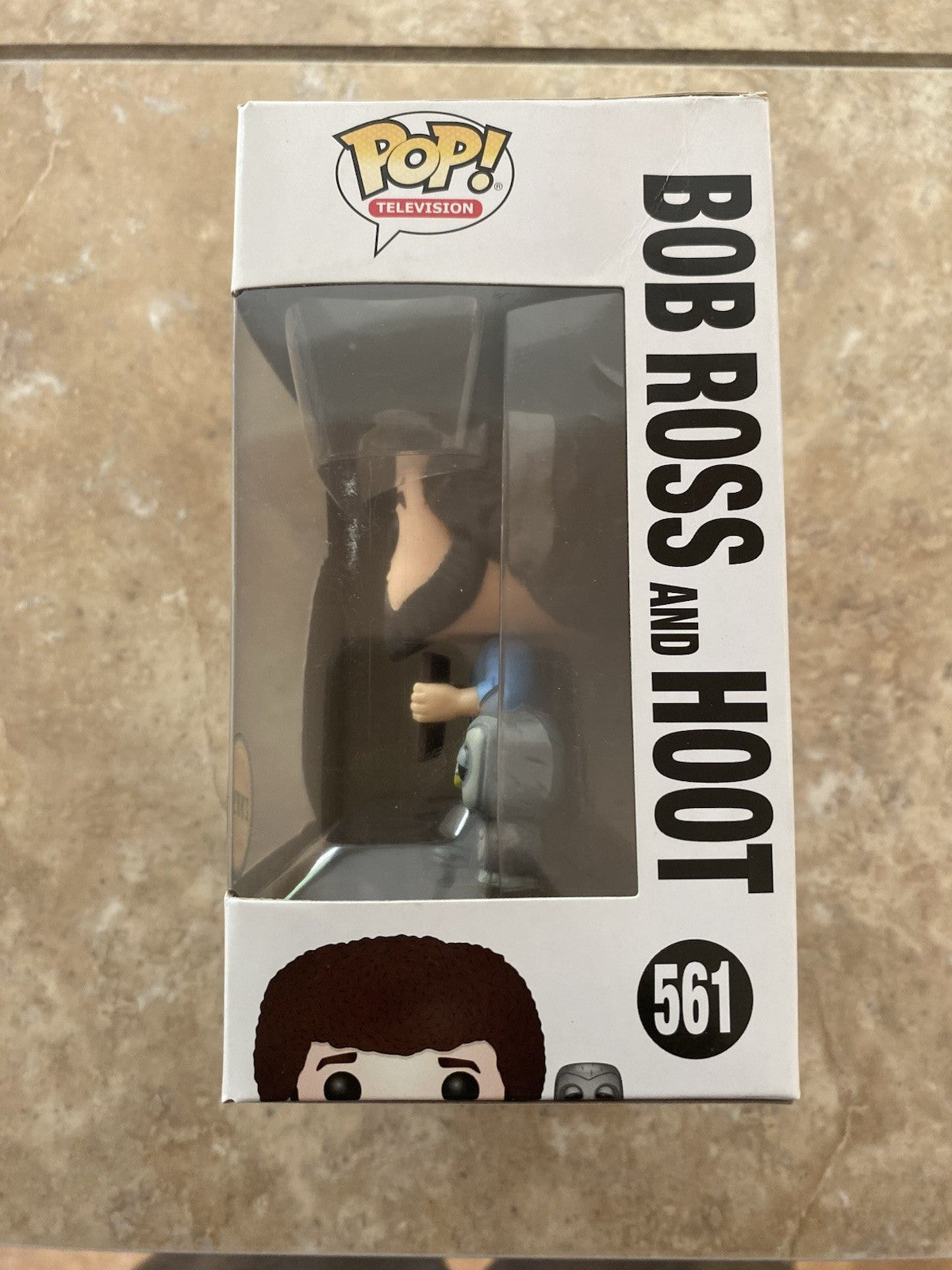 Funko Pop! Vinyl: Bob Ross with Hoot (Chase) with Soft Protector